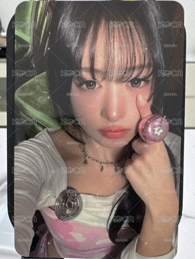 競標 🩵BABYMONSTER AHYEON YG線上滿額卡 有廠損