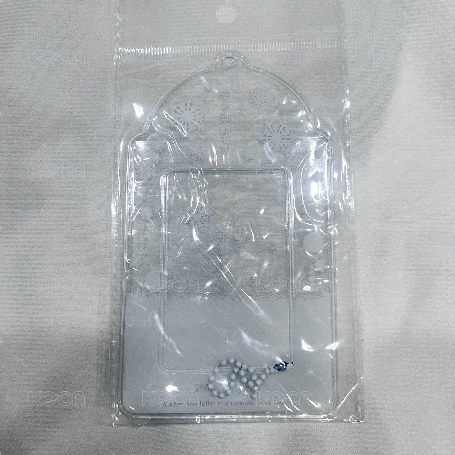 冬季雪透明