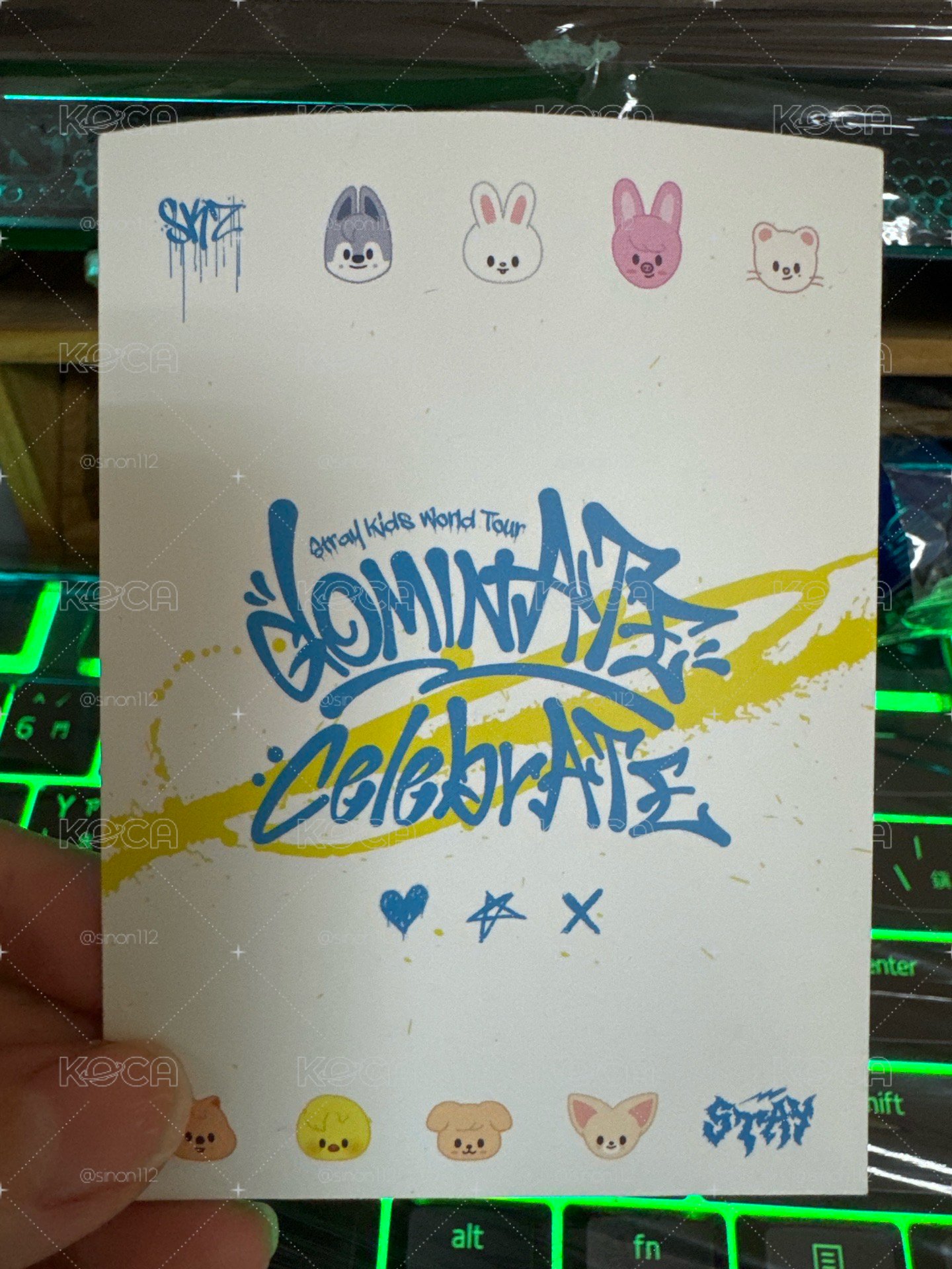 skz 安可三巡 一套入場禮