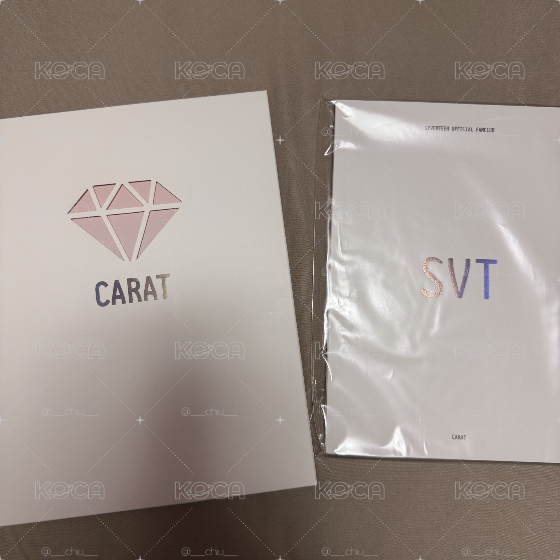 SVT 三期會員禮 - 卡冊&日程本&11張小卡