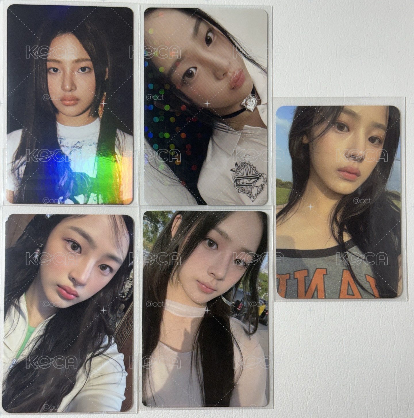 minji 特典卡/簽售卡