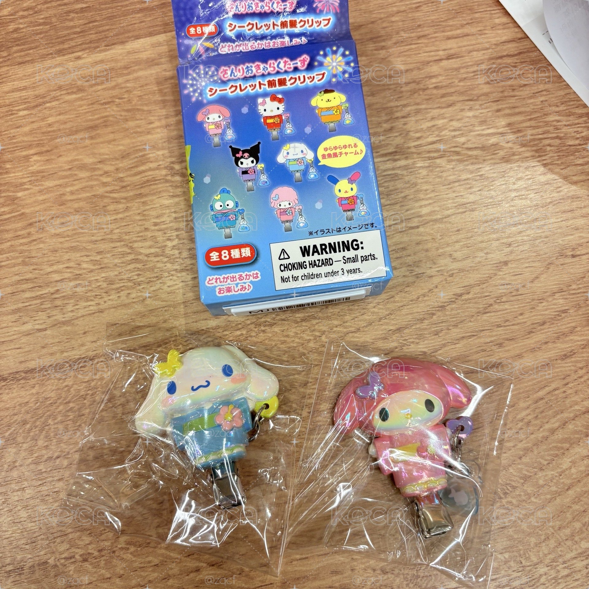 夏日花火祭髮夾