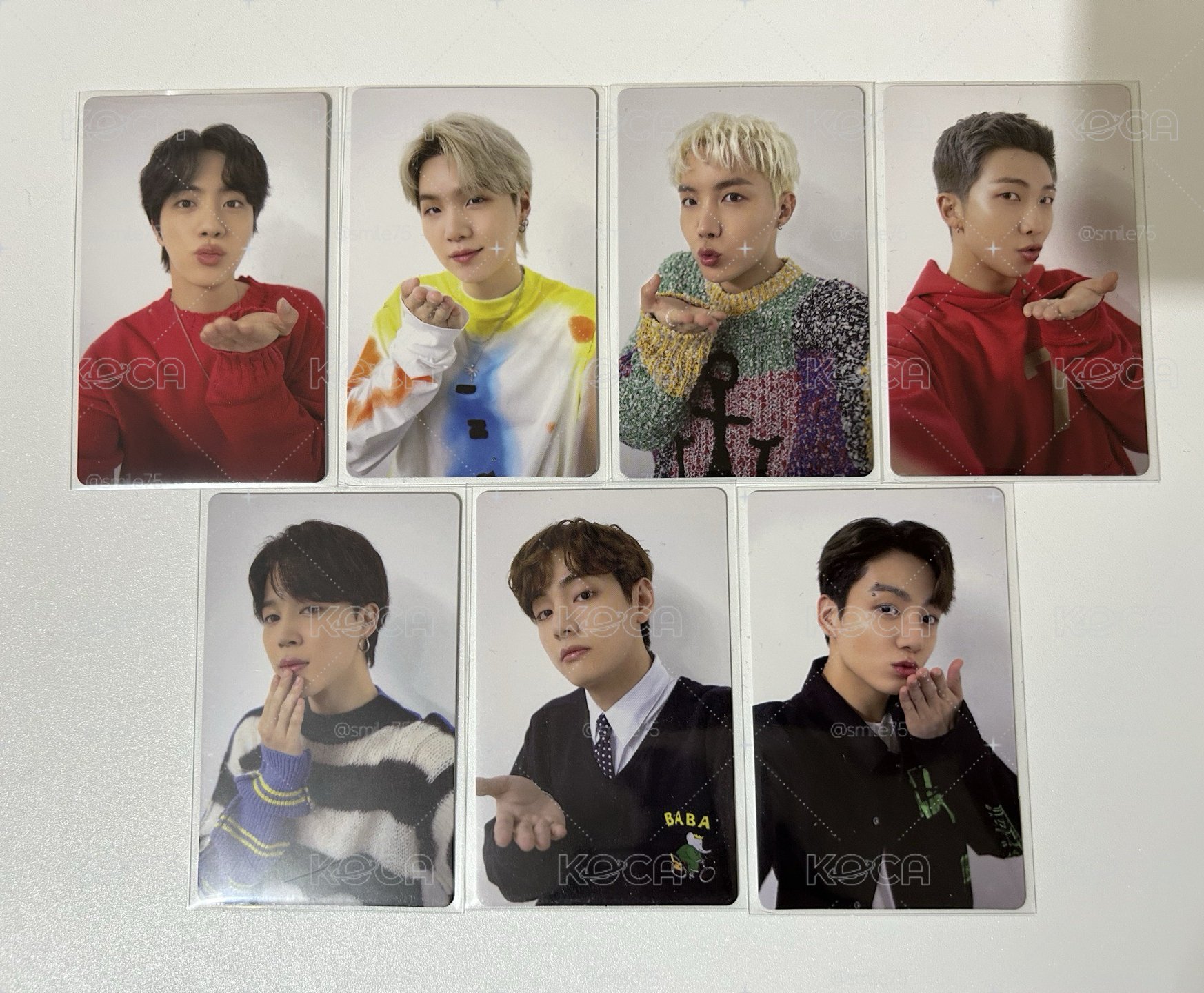BTS 防彈少年團 JPFC 日咖 會員禮 特典 飛吻國 飛吻泰 飛吻旻 飛吻俊 飛吻錫 飛吻其 飛吻珍