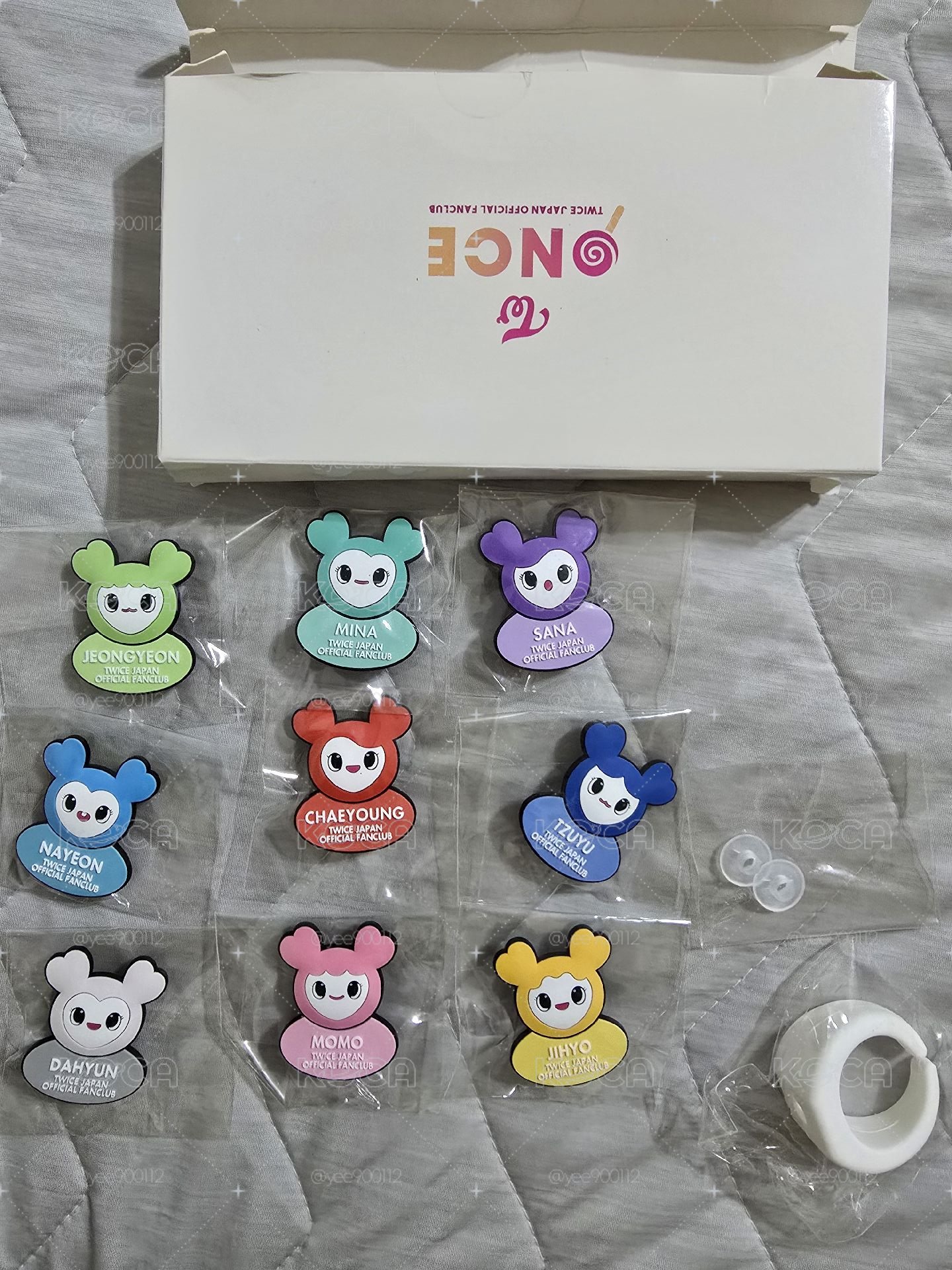 twice 續會禮 手燈環