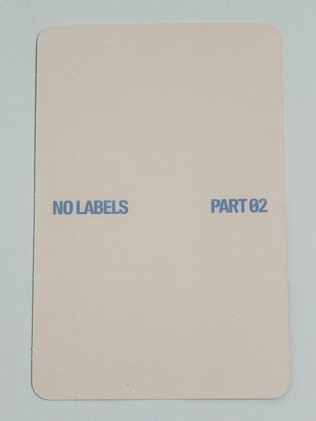 崔然竣 no labels part. 2 Compact版專卡