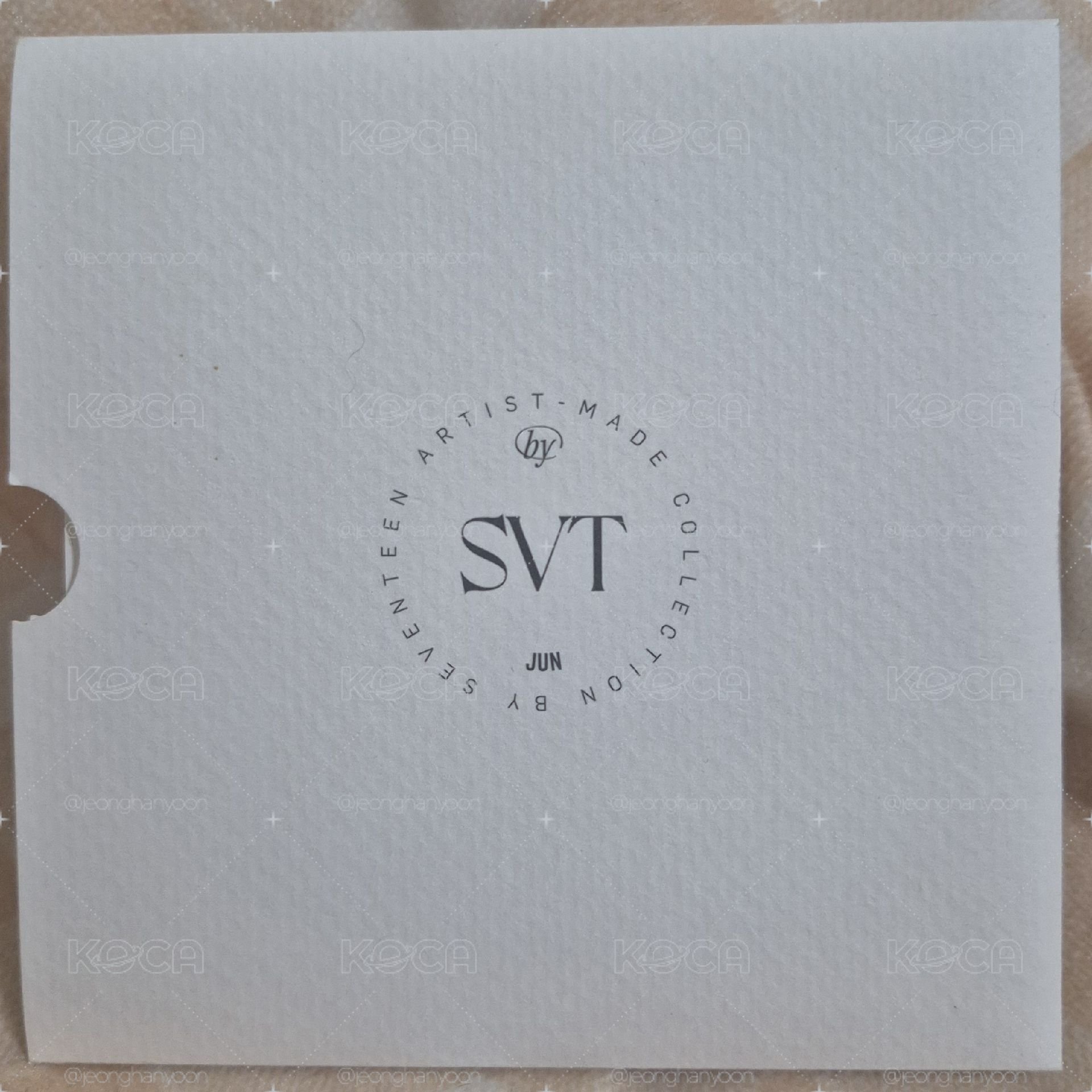 SEVENTEEN JUN 自製周邊