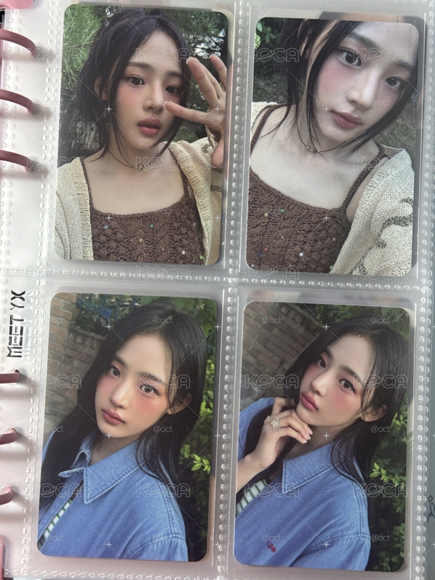 minji 23&24年曆卡