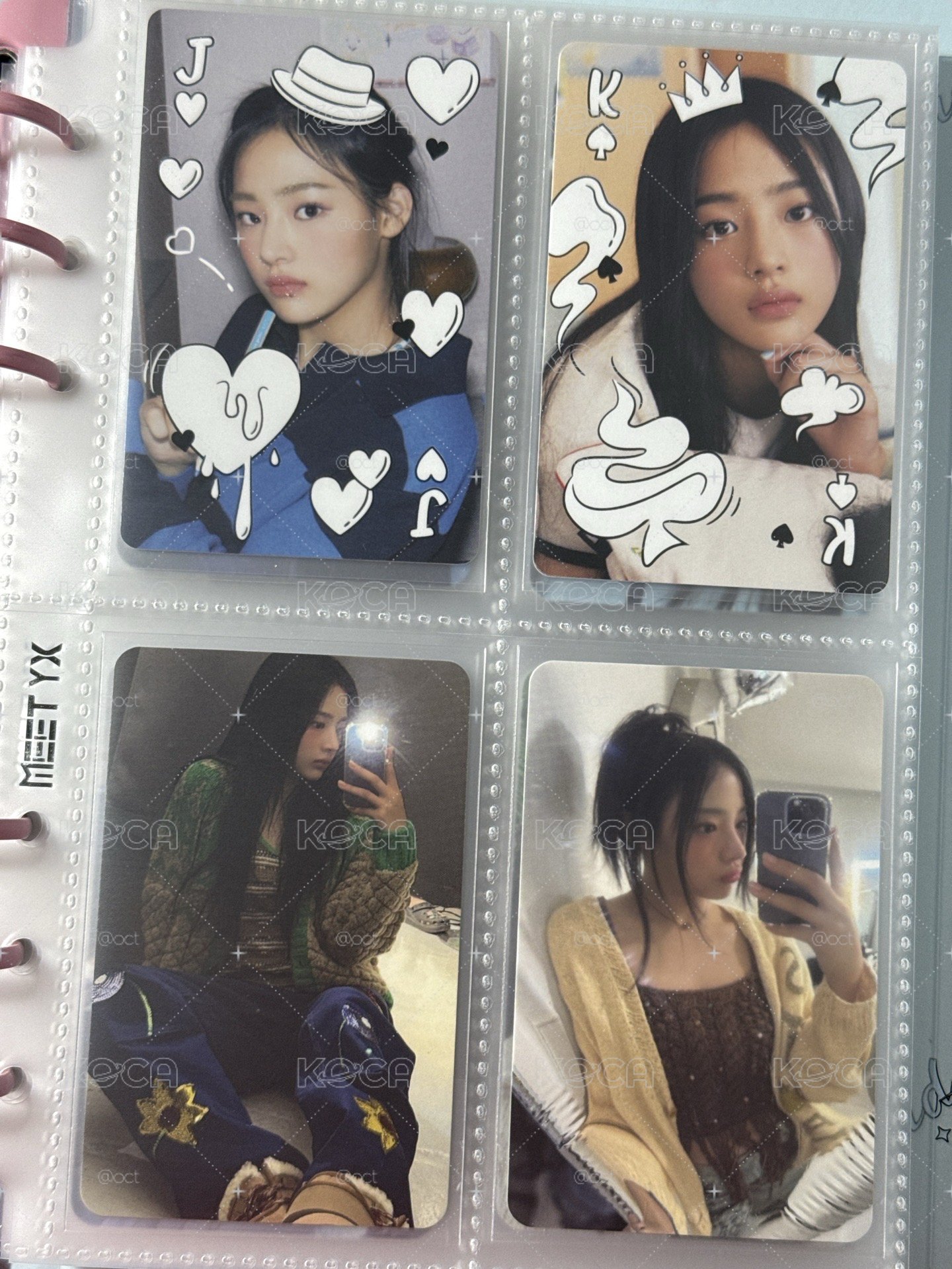 minji 23&24年曆卡