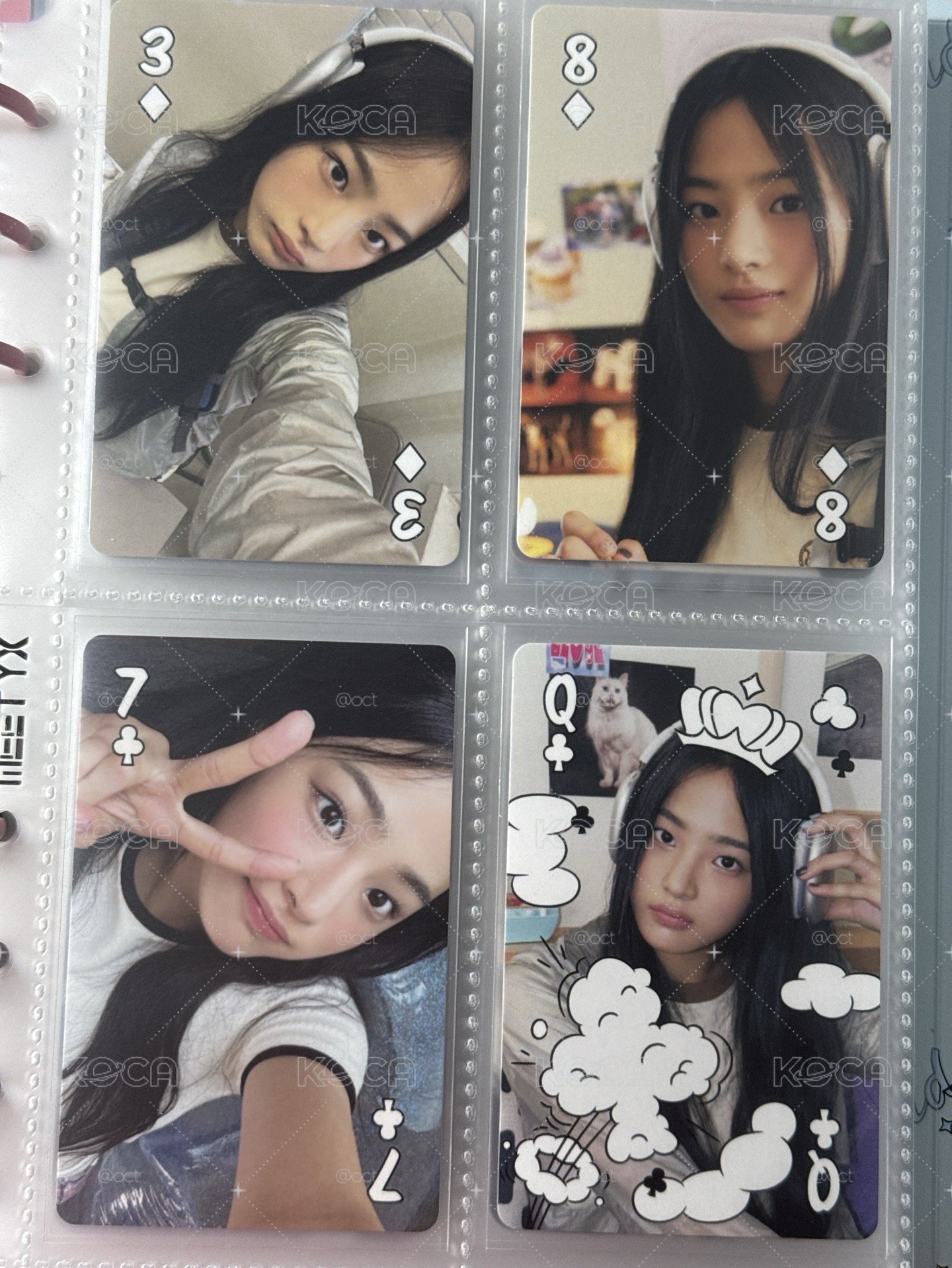 minji 23&24年曆卡