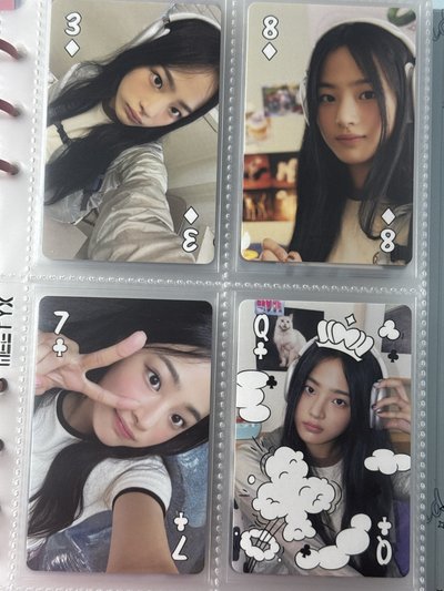minji 23&24年曆卡