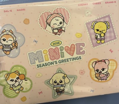 僅拆封 2026 MINIVE年曆 年曆 