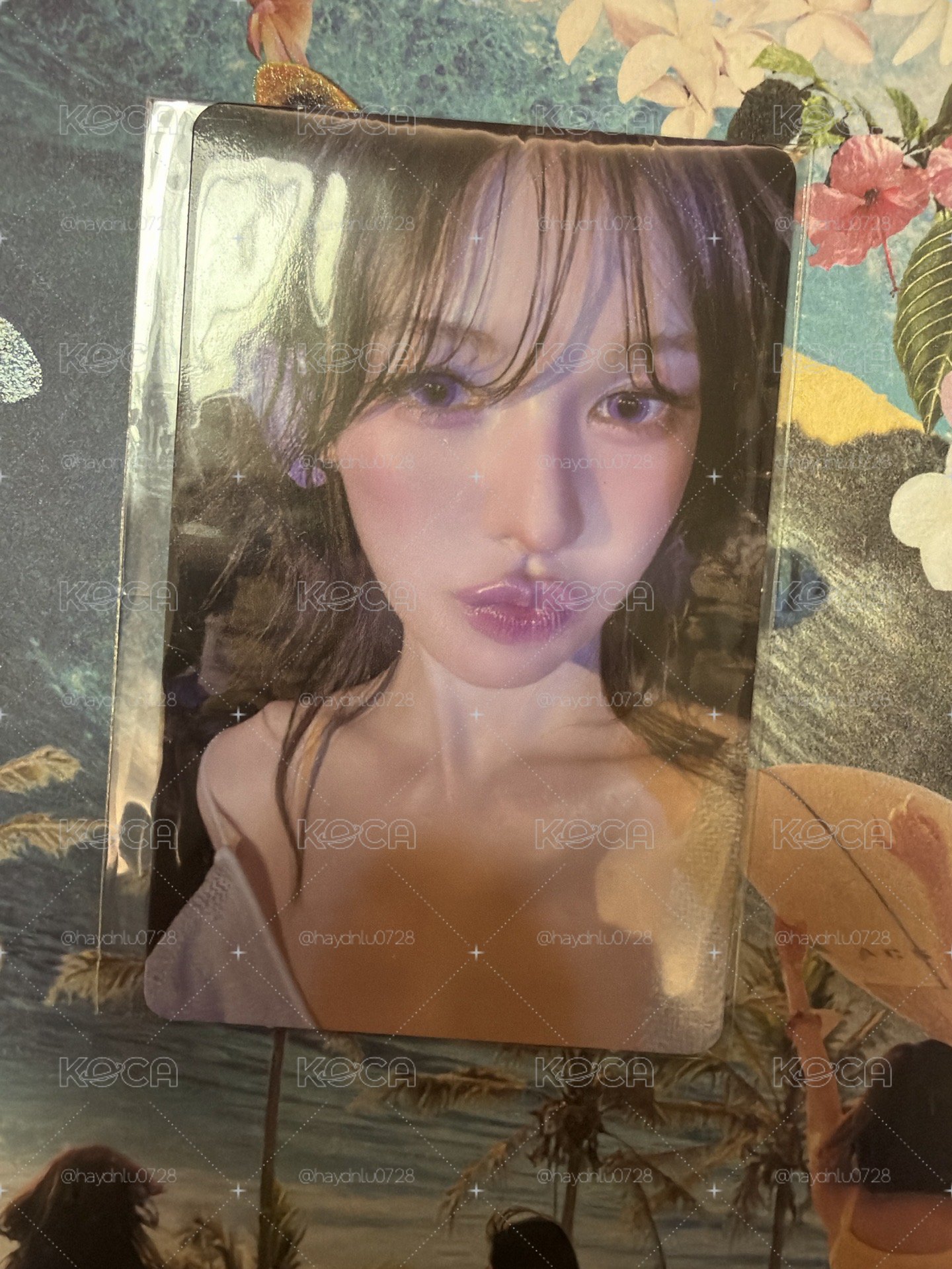 現貨當日出貨/Velvet Summer Berriz 特典卡 溫