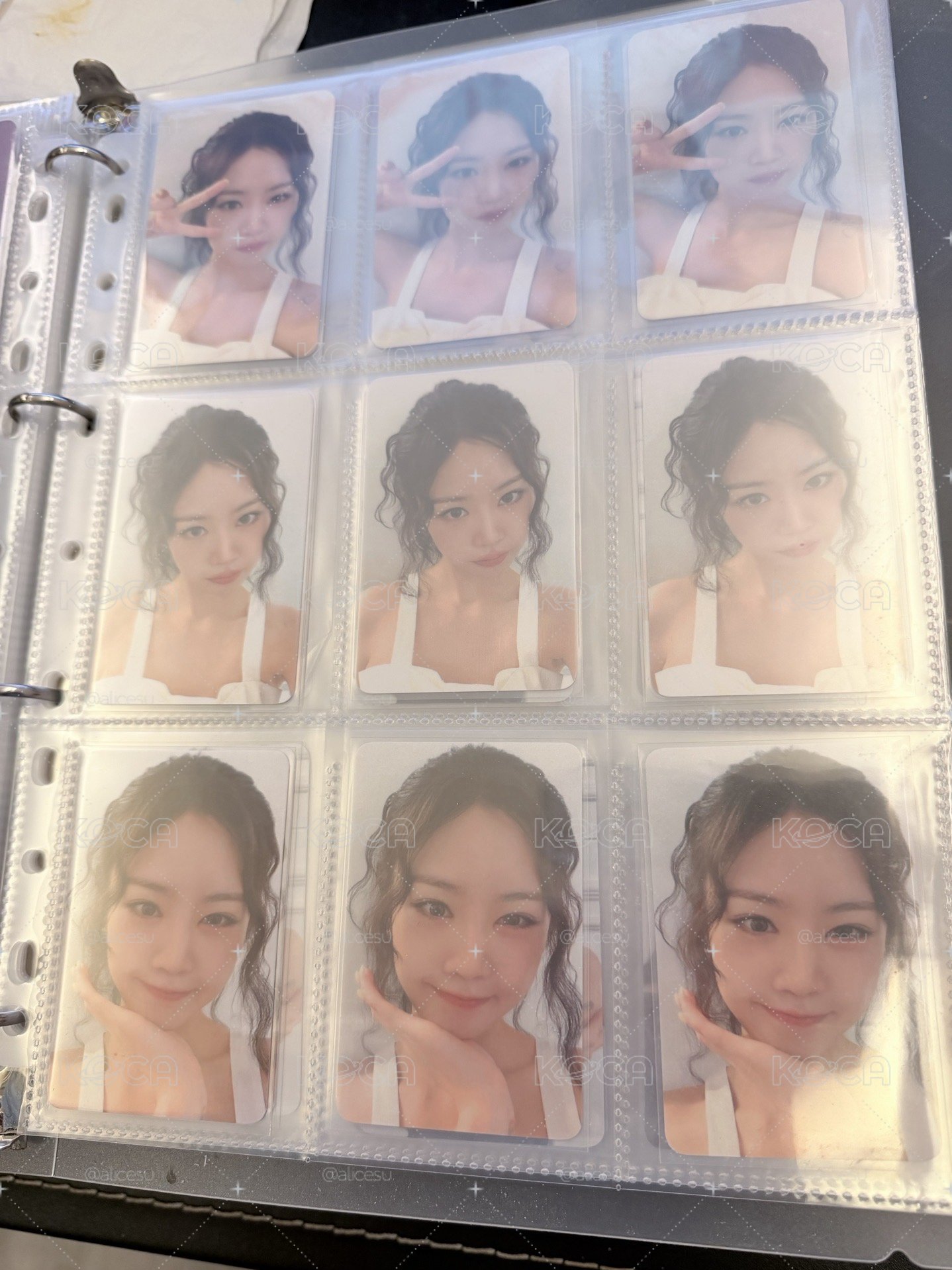 穗珍 soojin MS特典 一組3張
