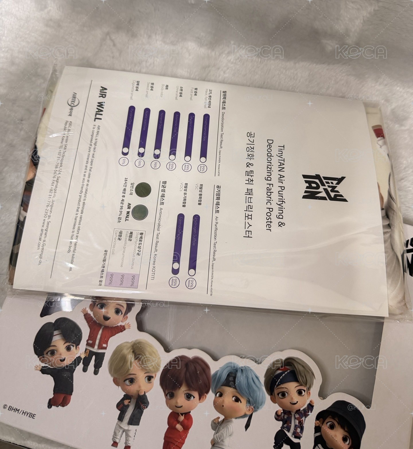 絕版珍藏 · BTS 7期官方會員禮盒【全新未拆封】+ TinyTAN Fabric Poster 布質海報 🤍