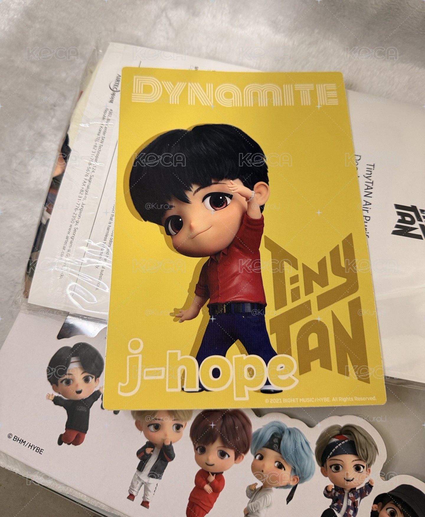 絕版珍藏 · BTS 7期官方會員禮盒【全新未拆封】+ TinyTAN Fabric Poster 布質海報 🤍