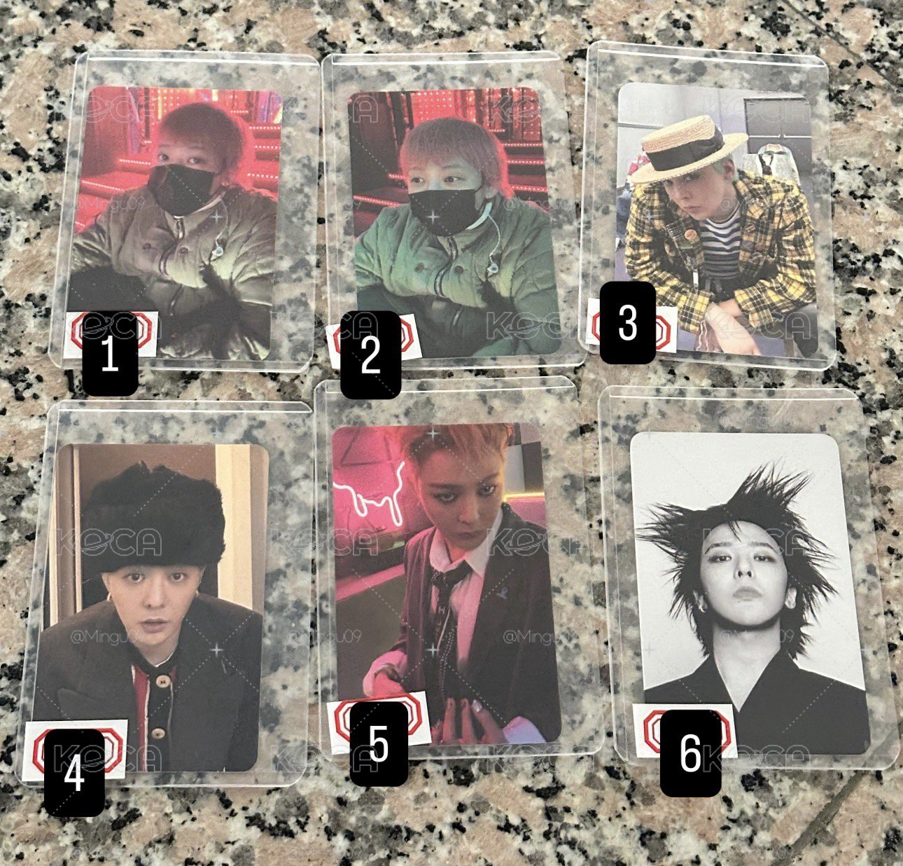 GD 專輯小卡