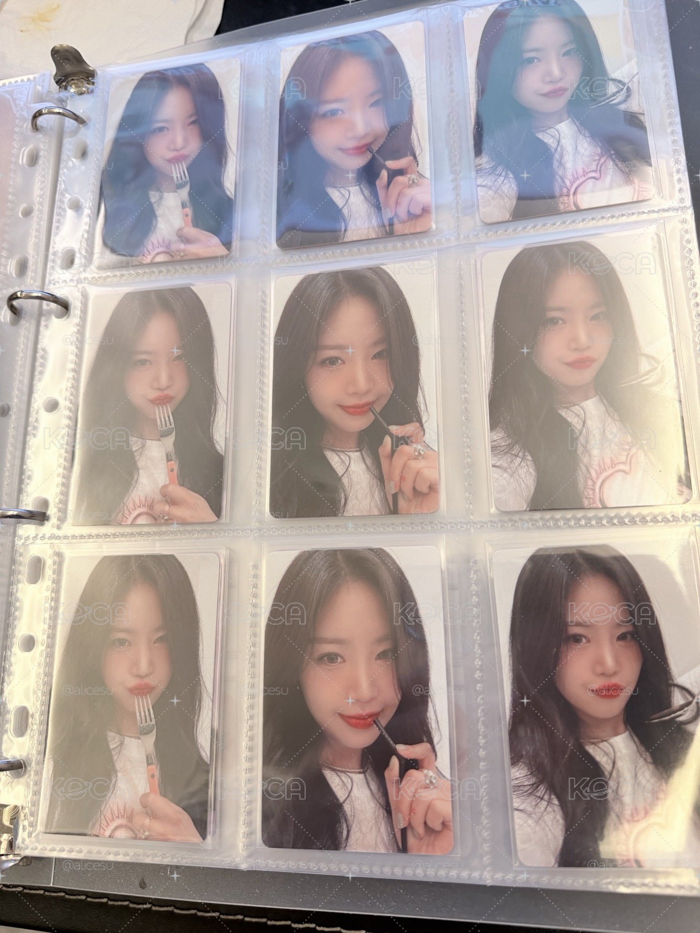 穗珍 soojin KM 特典一組三張 