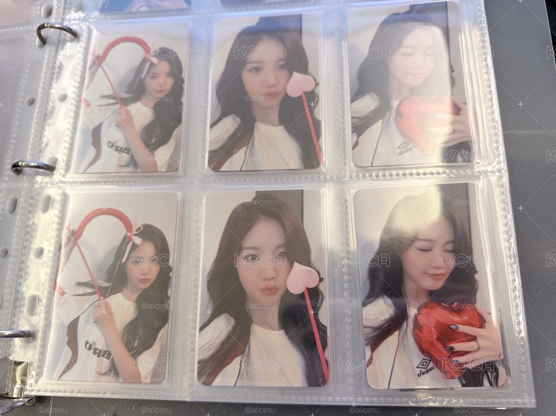 soojin 穗珍 邱比特 一組三張