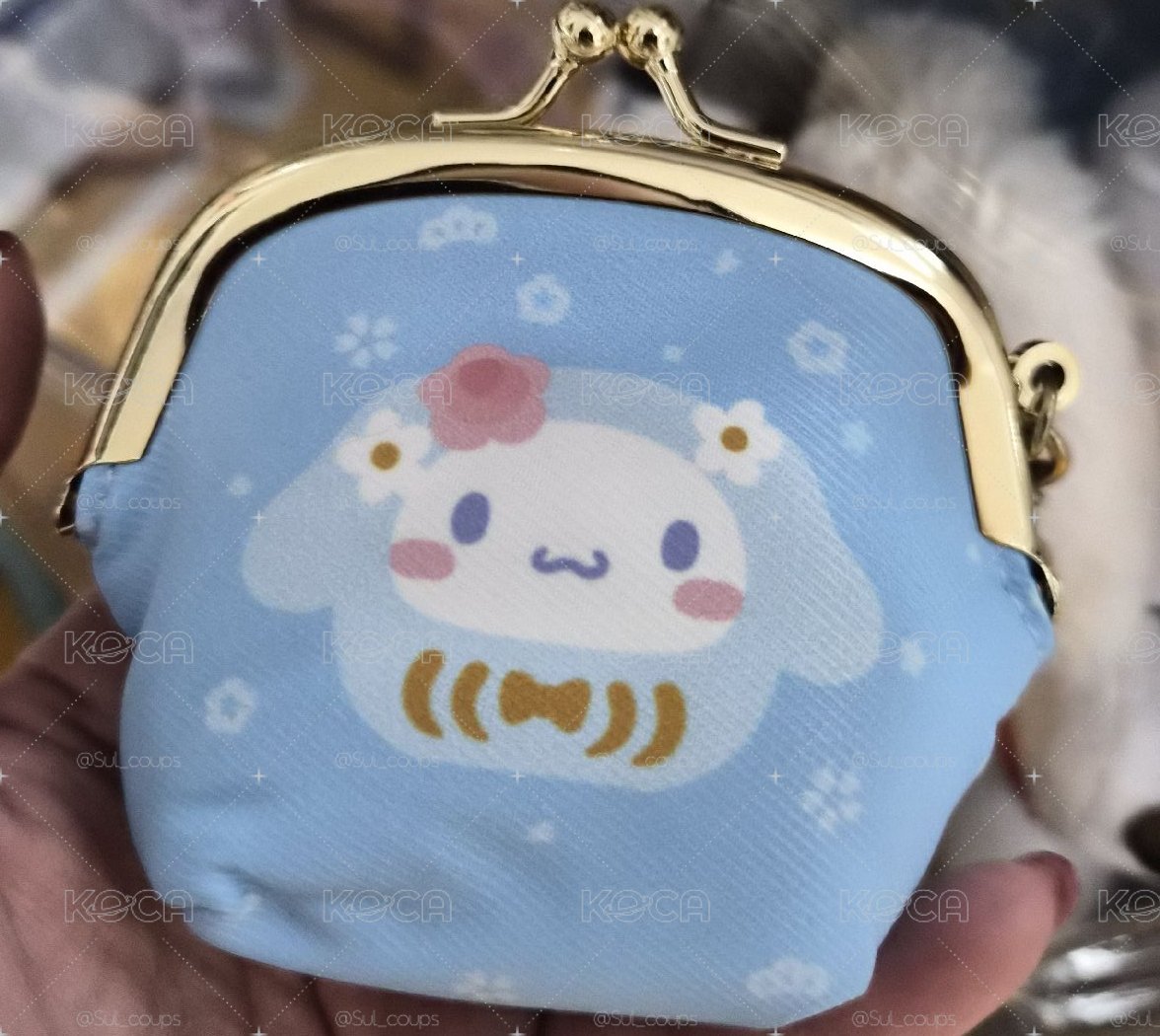 三麗鷗招財開運口金包 達摩版 零錢包  大耳光全新
