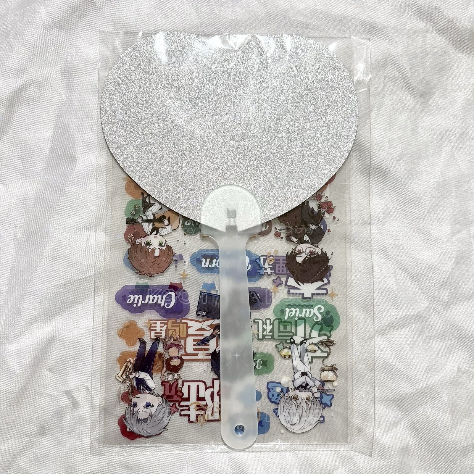 現貨 三週年音樂會 扇子貼紙組