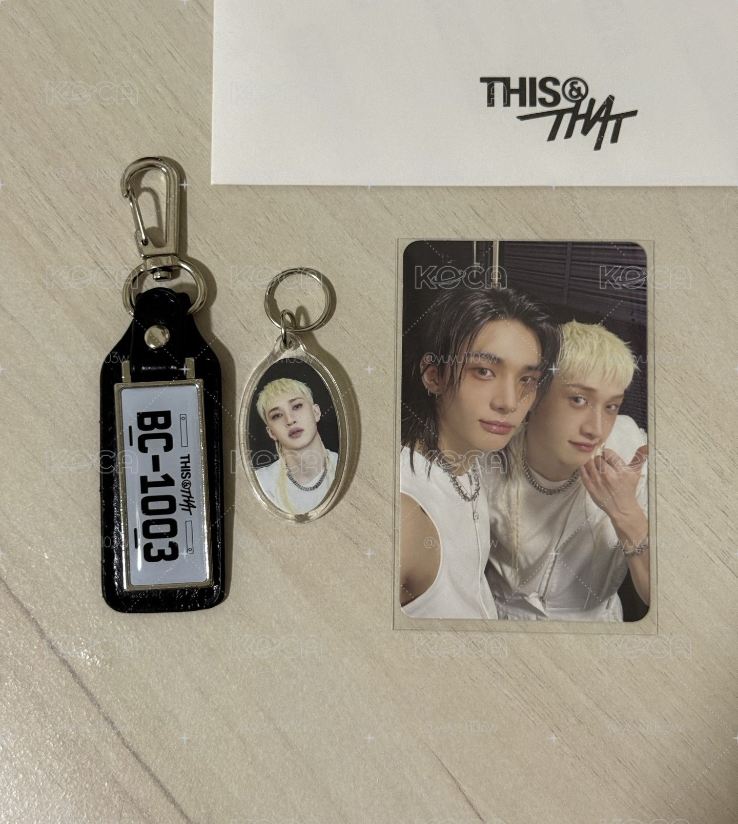 SKZ this&that truck燦吊飾