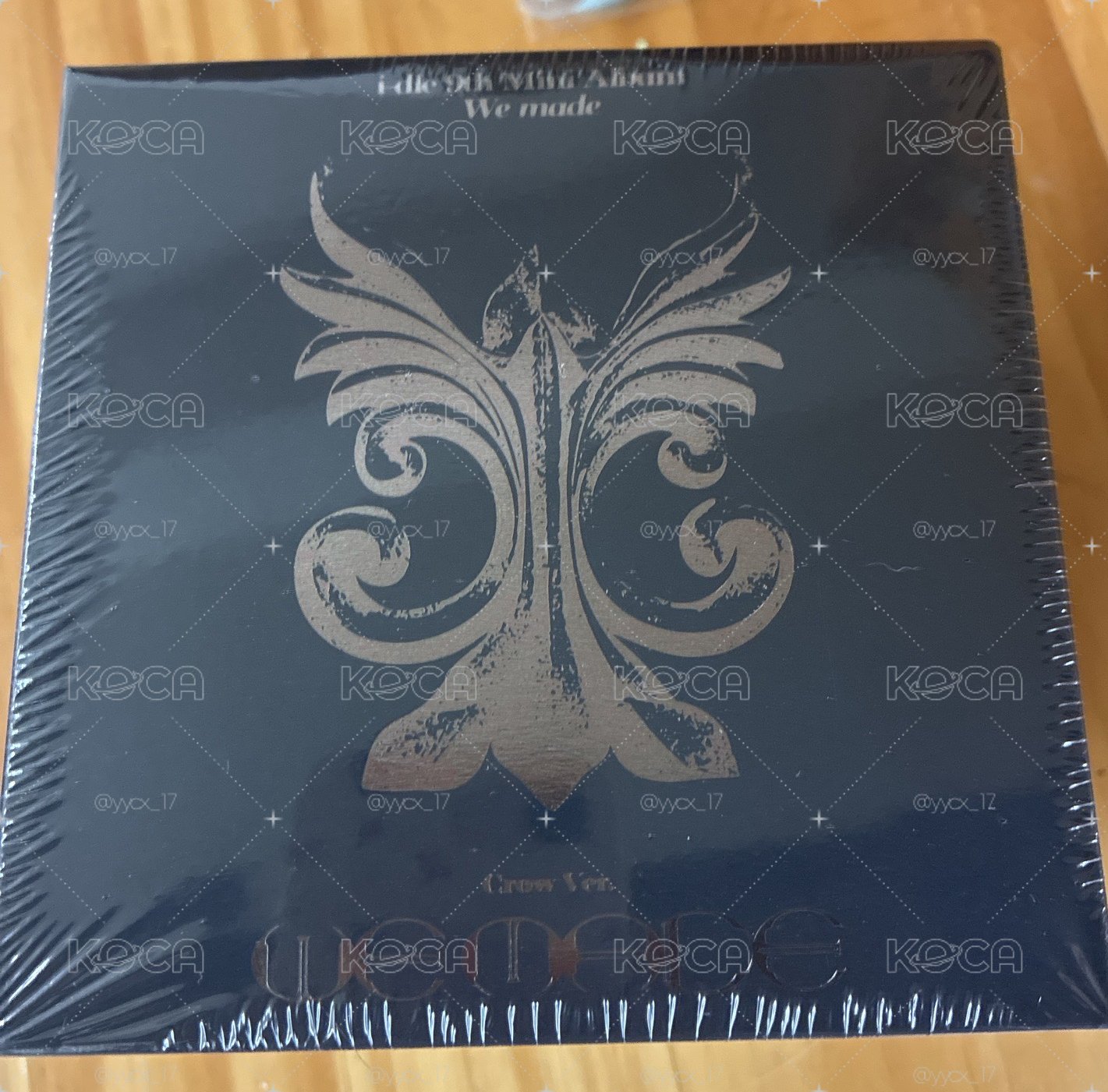 We made B ver. CD 未拆專