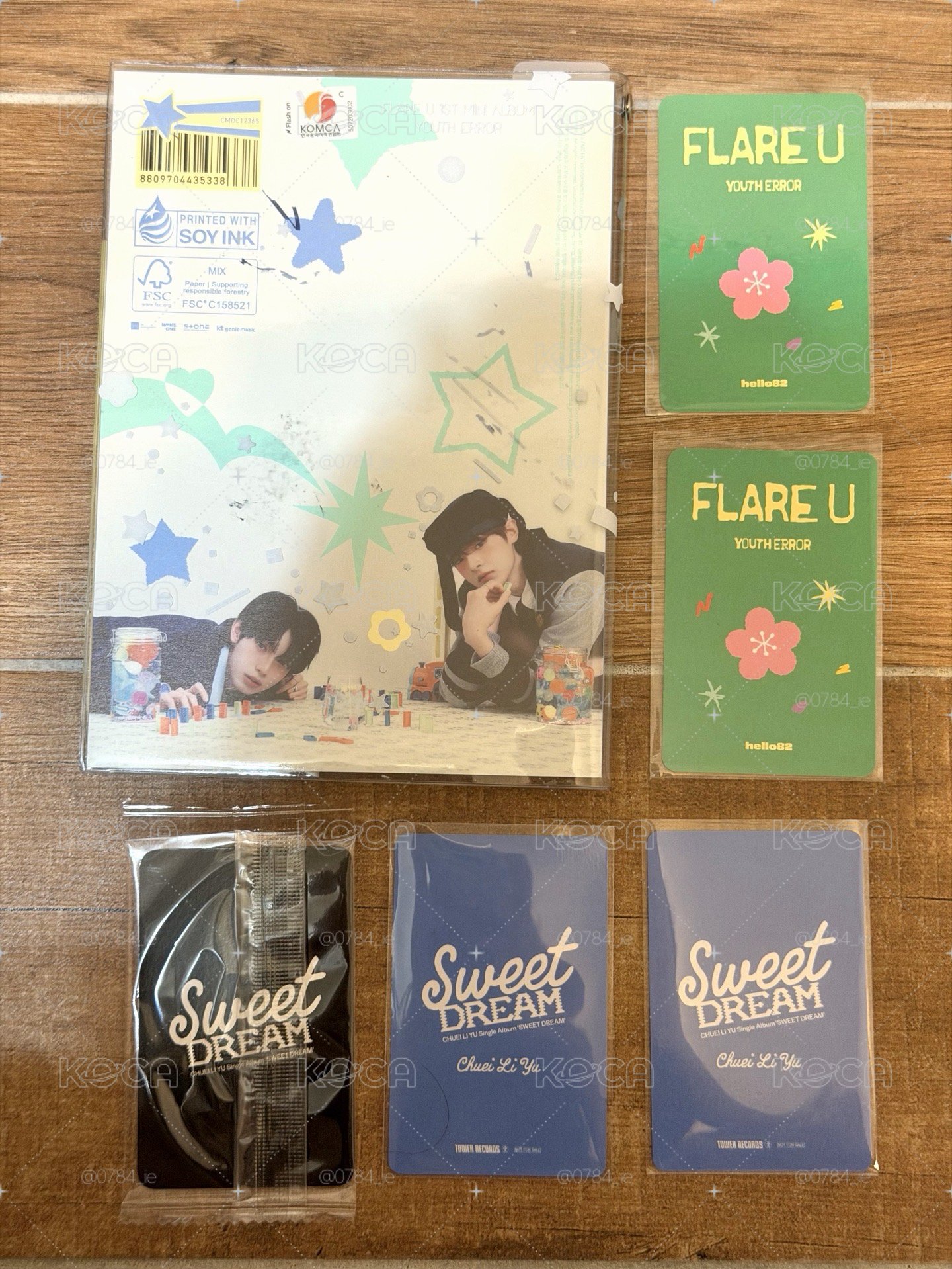 立于小盤 hello82簽專 含兩張立于特典+塔店線下2張+K4大臉卡 （專輯為全專）2號