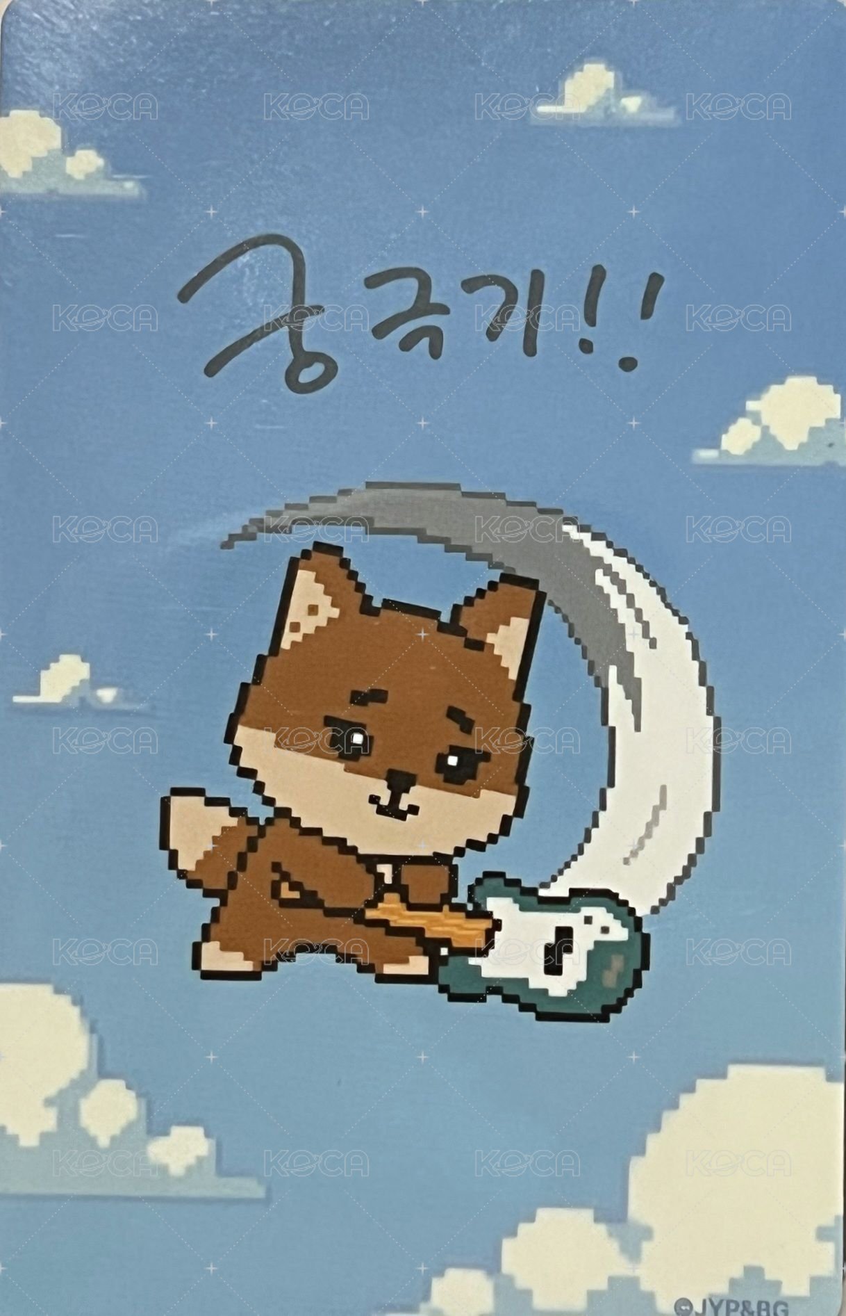 solo con 鍵帽 周邊卡  背面