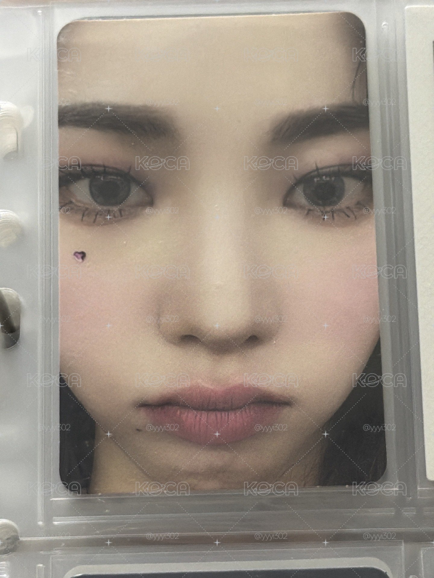 Girls 專輯卡 R版柚 懟臉柚