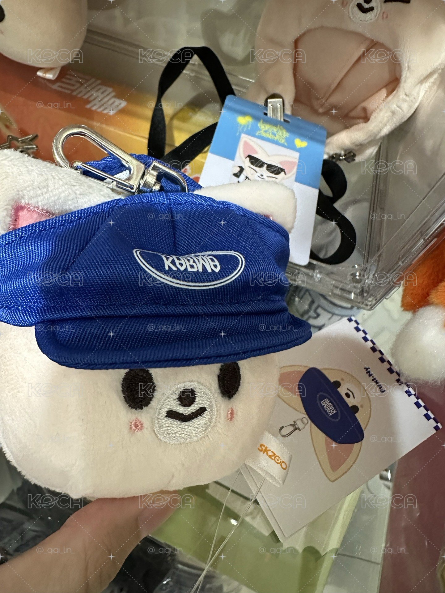 寅棒球帽吊飾