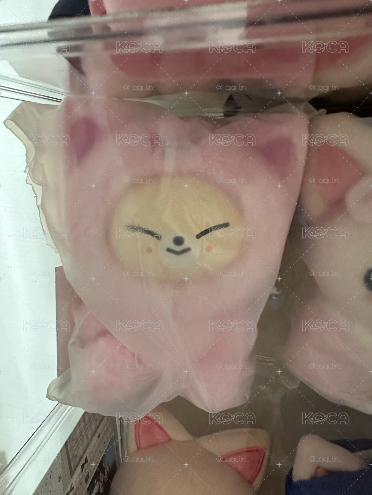 可愛的粉色生物