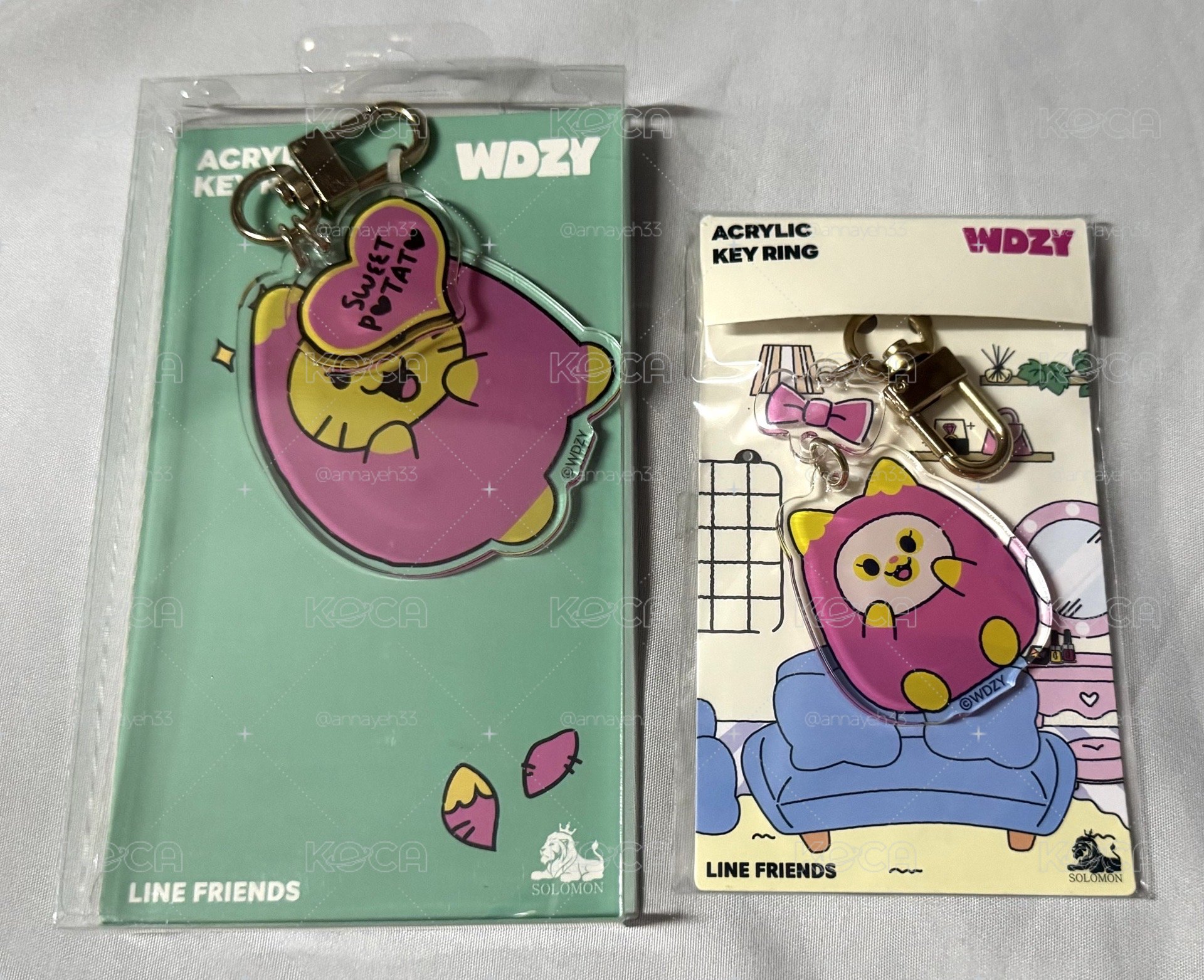 WDZY 鑰匙圈吊飾