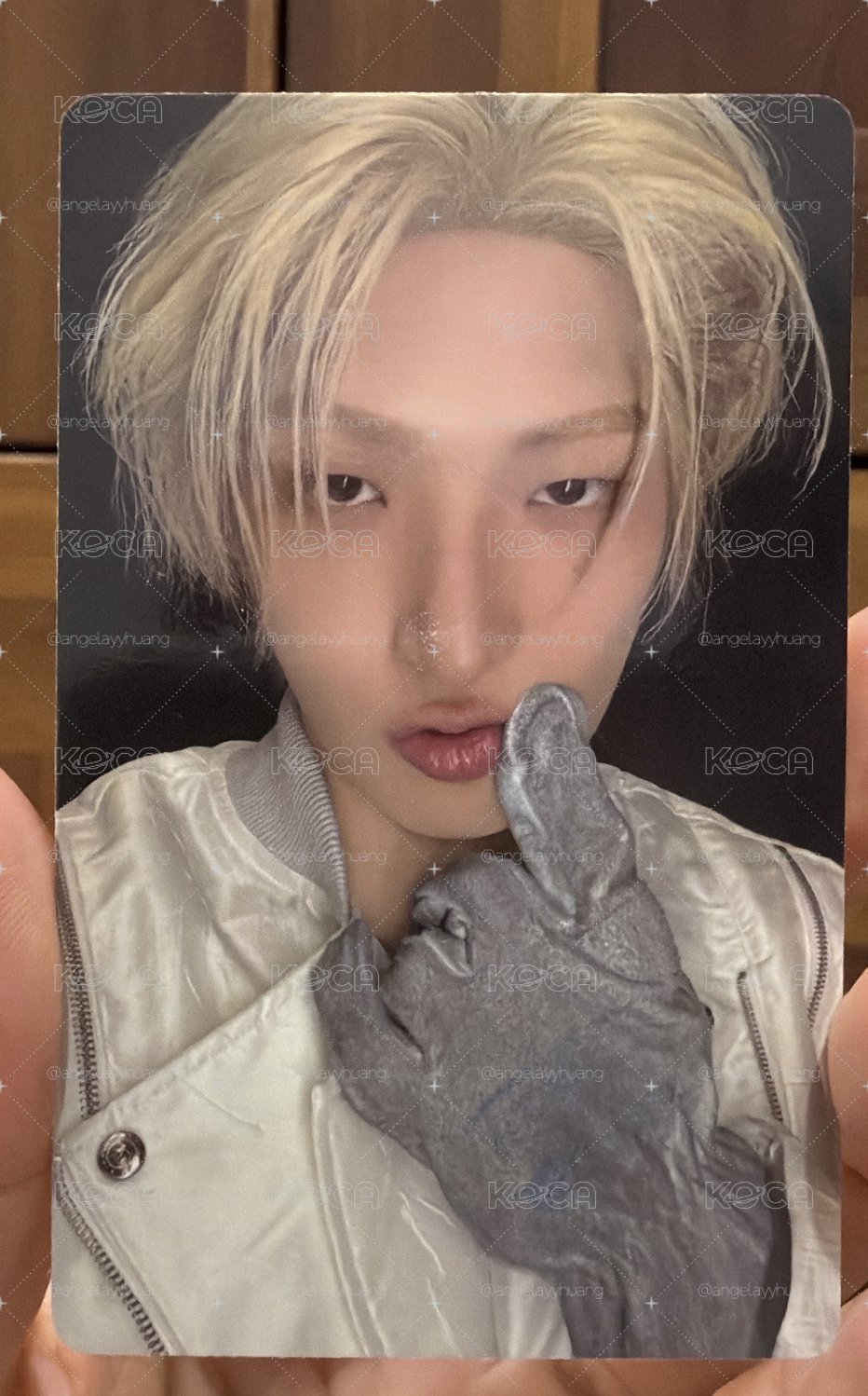 ATEEZ 三代手燈周邊卡 嘟嘴公主