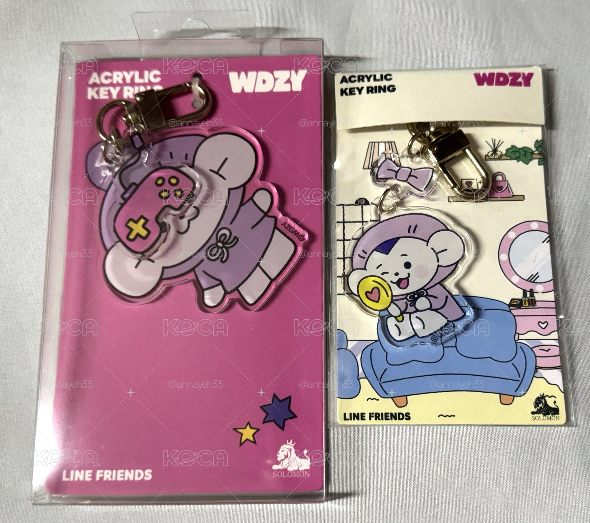 WDZY 鑰匙圈吊飾