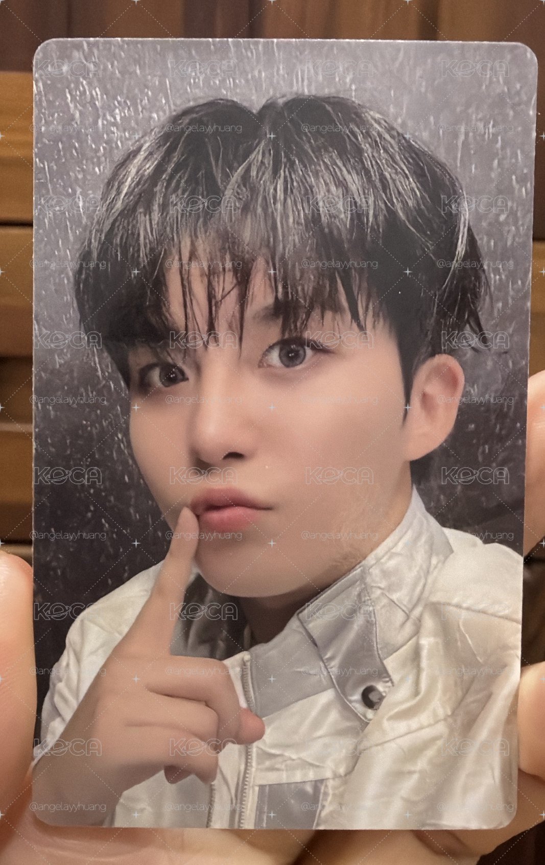 ATEEZ 三代手燈周邊卡 鍾浩