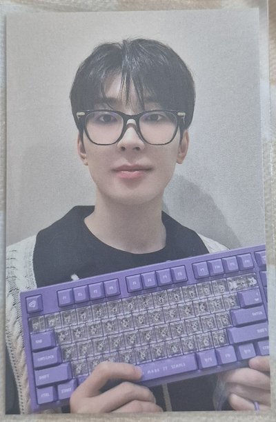 SEVENTEEN 圓佑 自製周邊 機械鍵盤