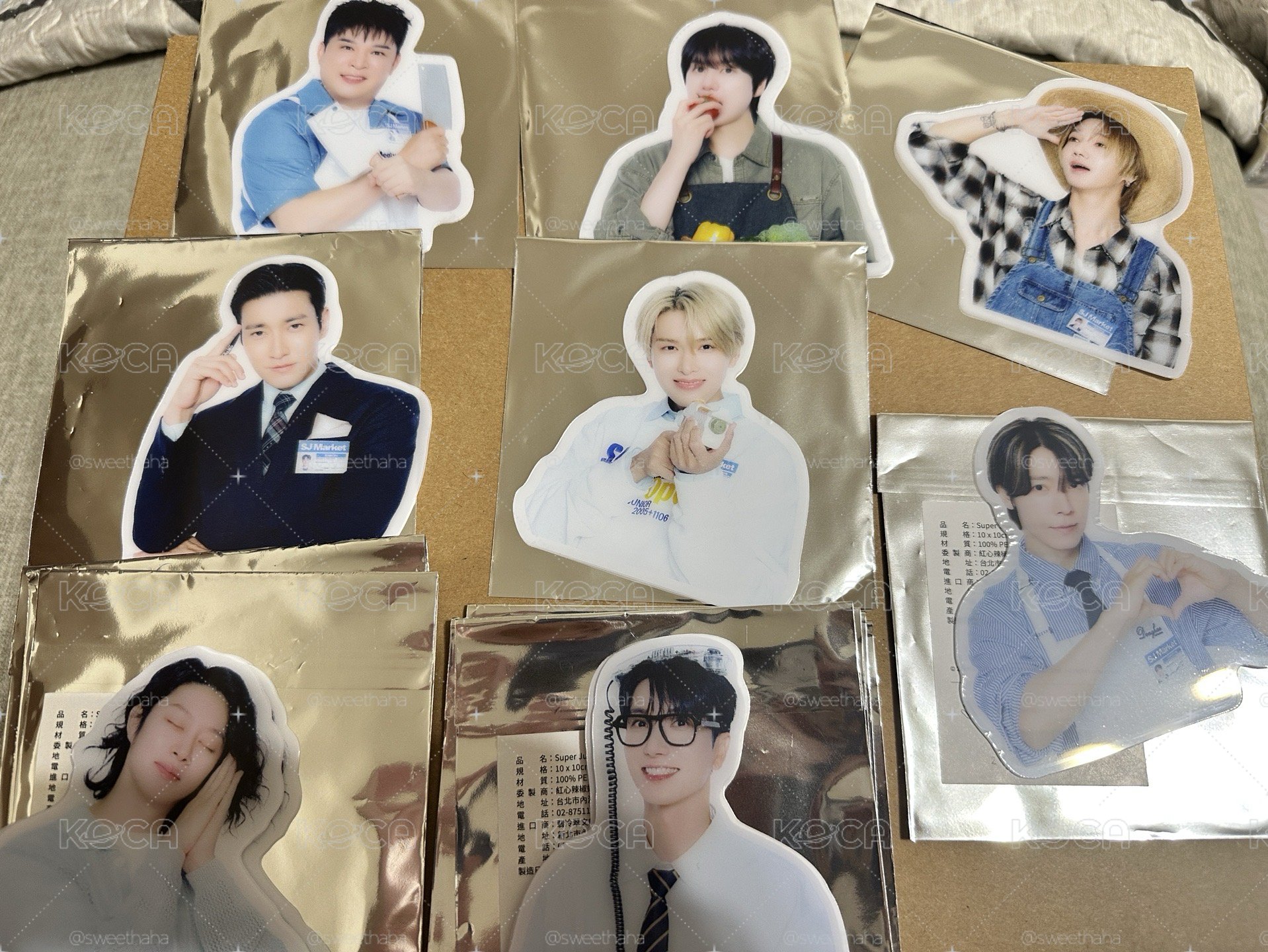 SJ market 人形透卡