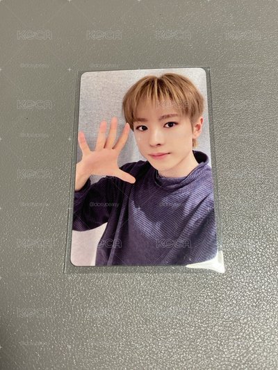 中背「志想成為你唯一的小貓咪」NCT WISH 有損 Color yzy 2.0 簽售卡 YUSHI