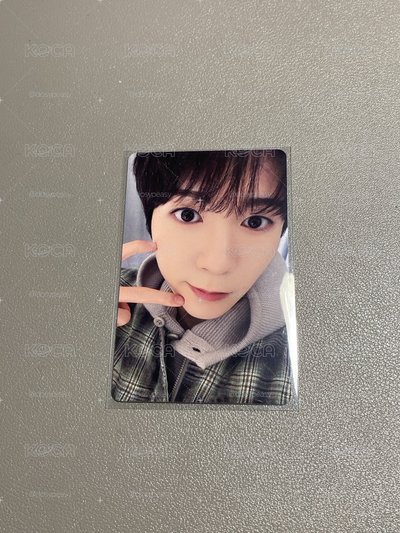 中背「不開心就來找小狗遼天吧」NCT WISH 有損 Color yzy 2.0 簽售卡 RYO