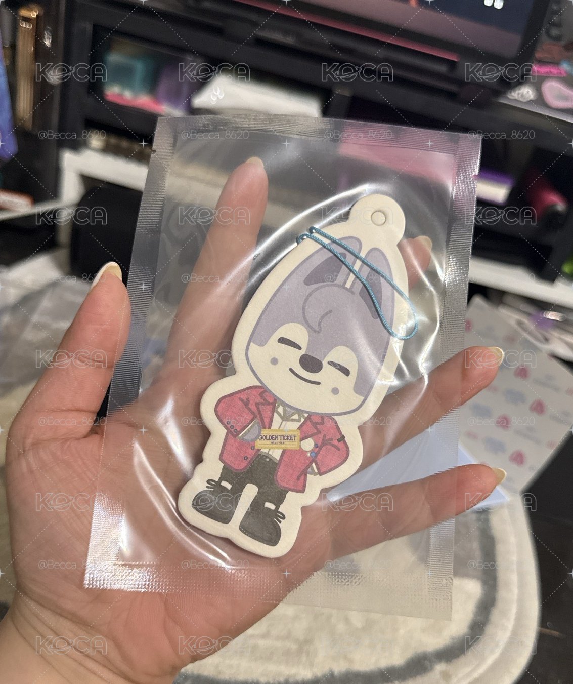燦🐺 巧克力工廠 2nd FM 香氛片 （全新未拆）