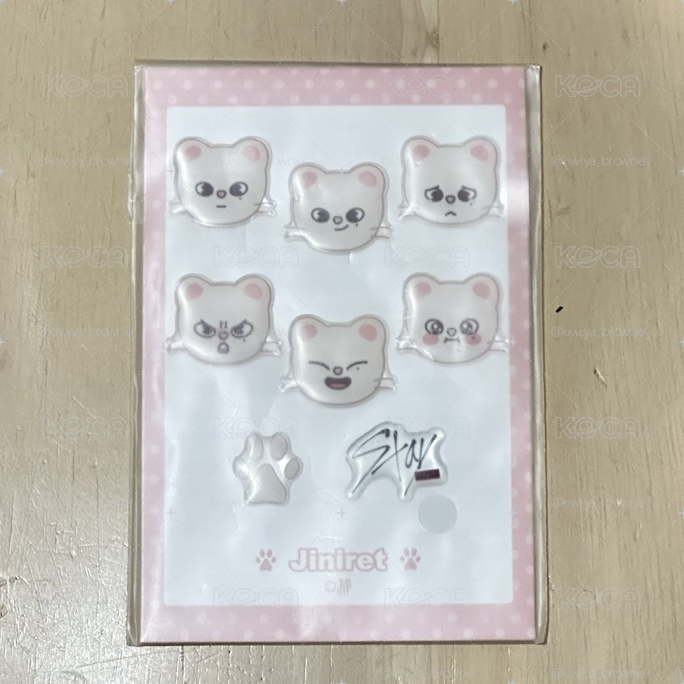 Stray kids 辰 一番賞貼紙