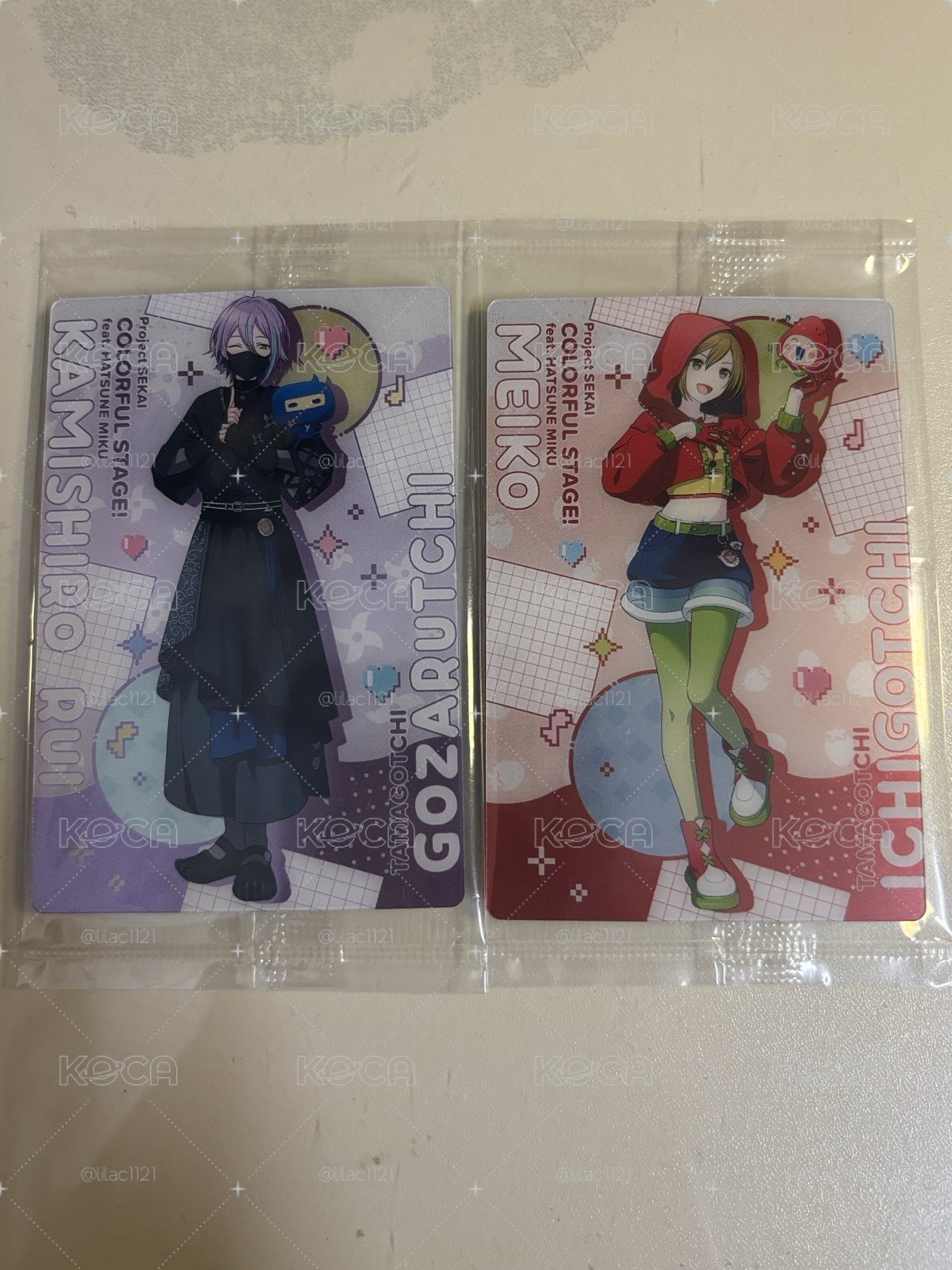 塔麻可吉x世界計畫🌟 餅卡