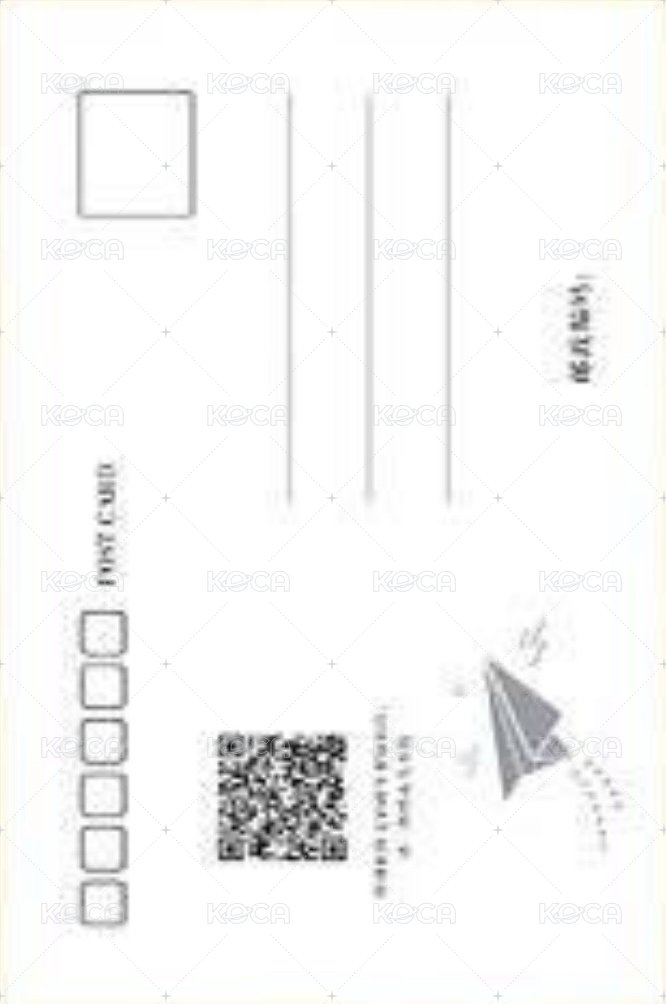 SEEK A版 明信片  背面