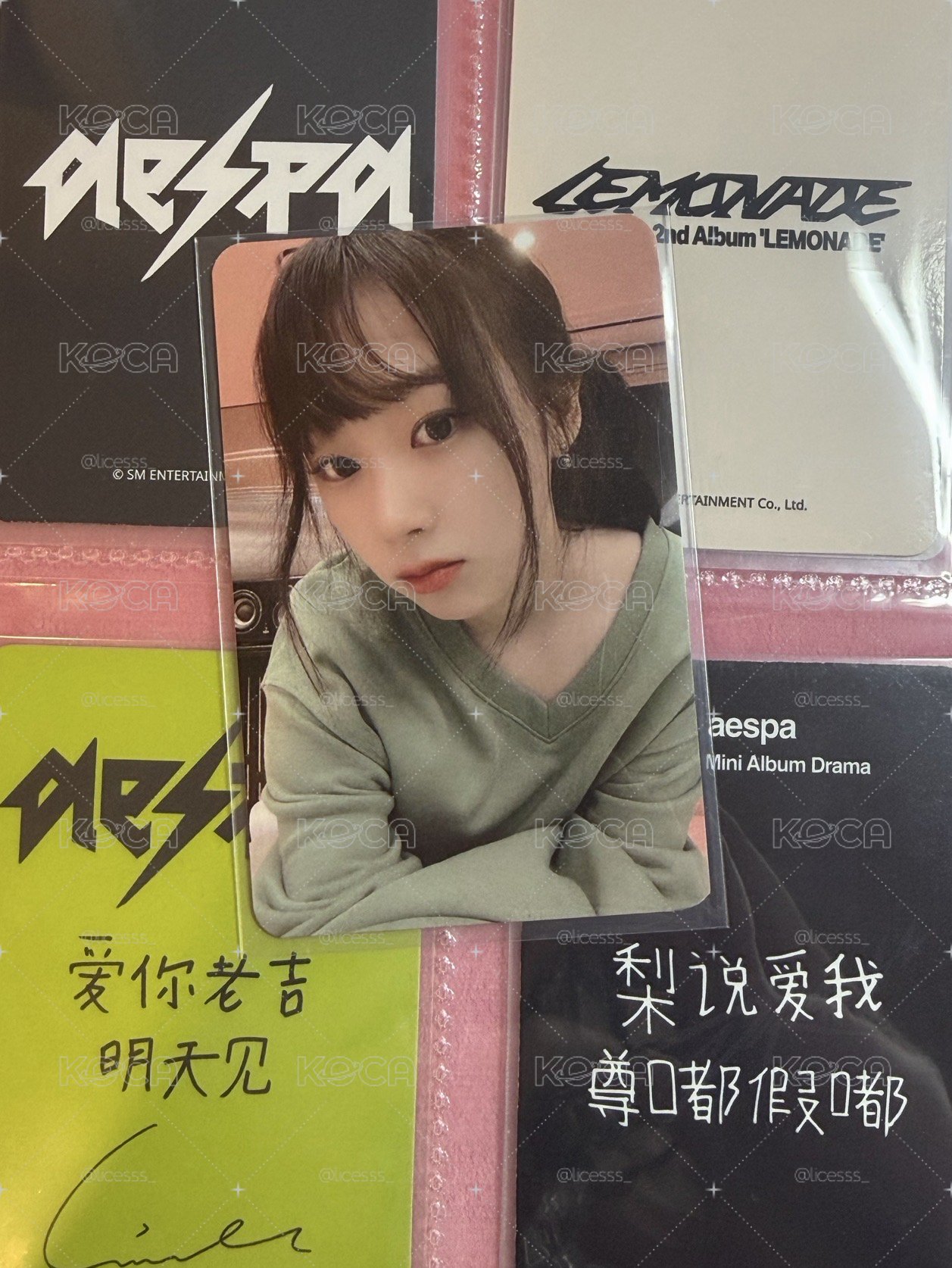 Girls yzy 簽售卡 一直娛簽售2.0吉