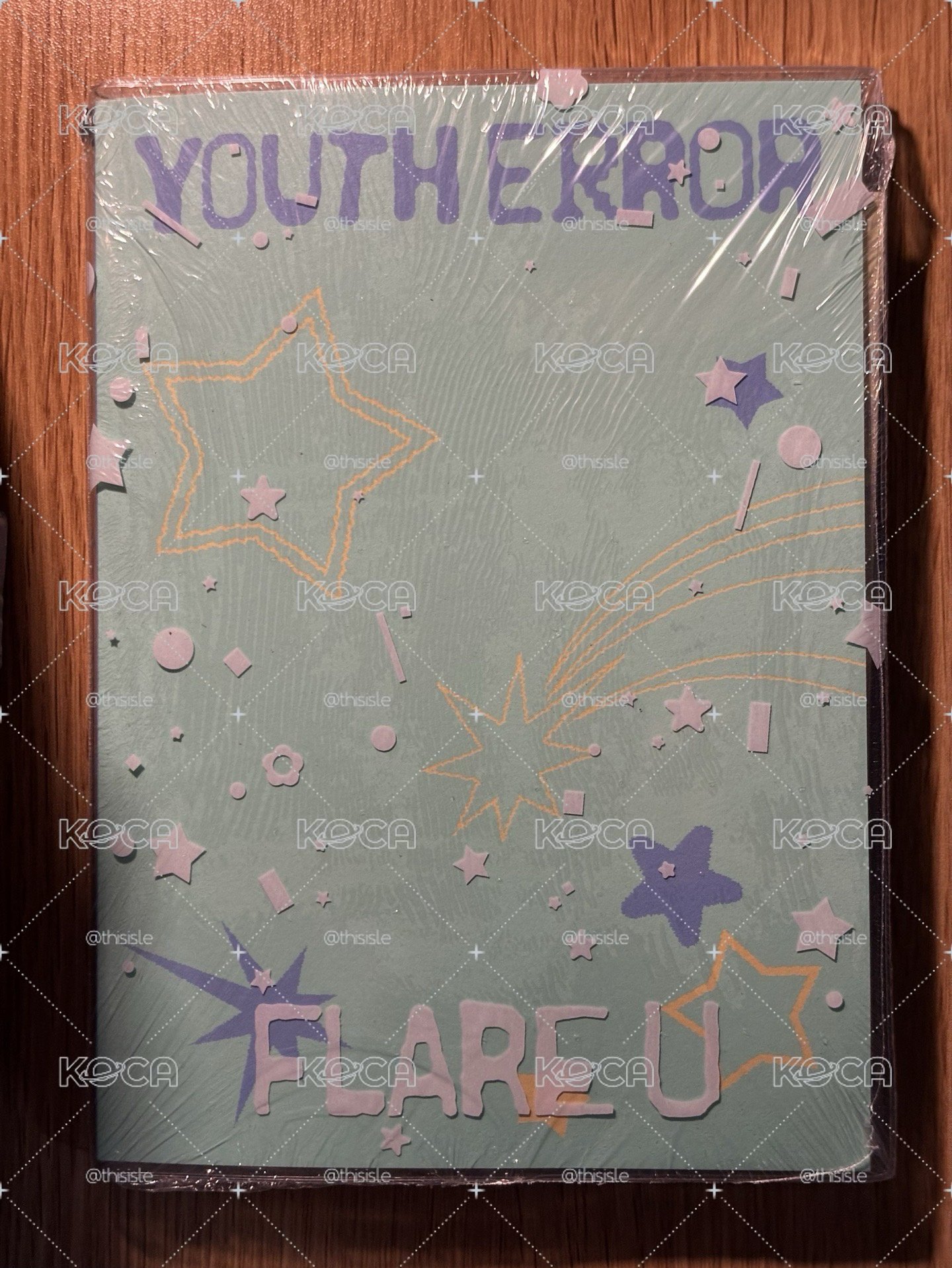 FLARE U YOUTH ERROR Diary ver. 專輯 全新未拆