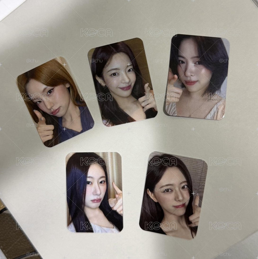 itzy bang 迷你小卡一套