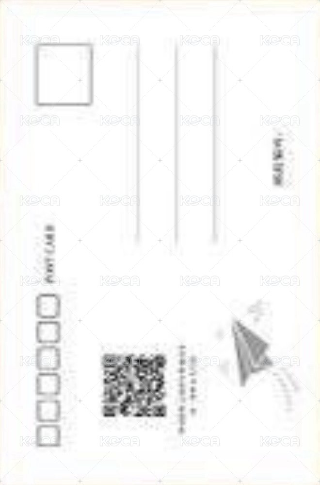 SEEK C版 明信片  背面
