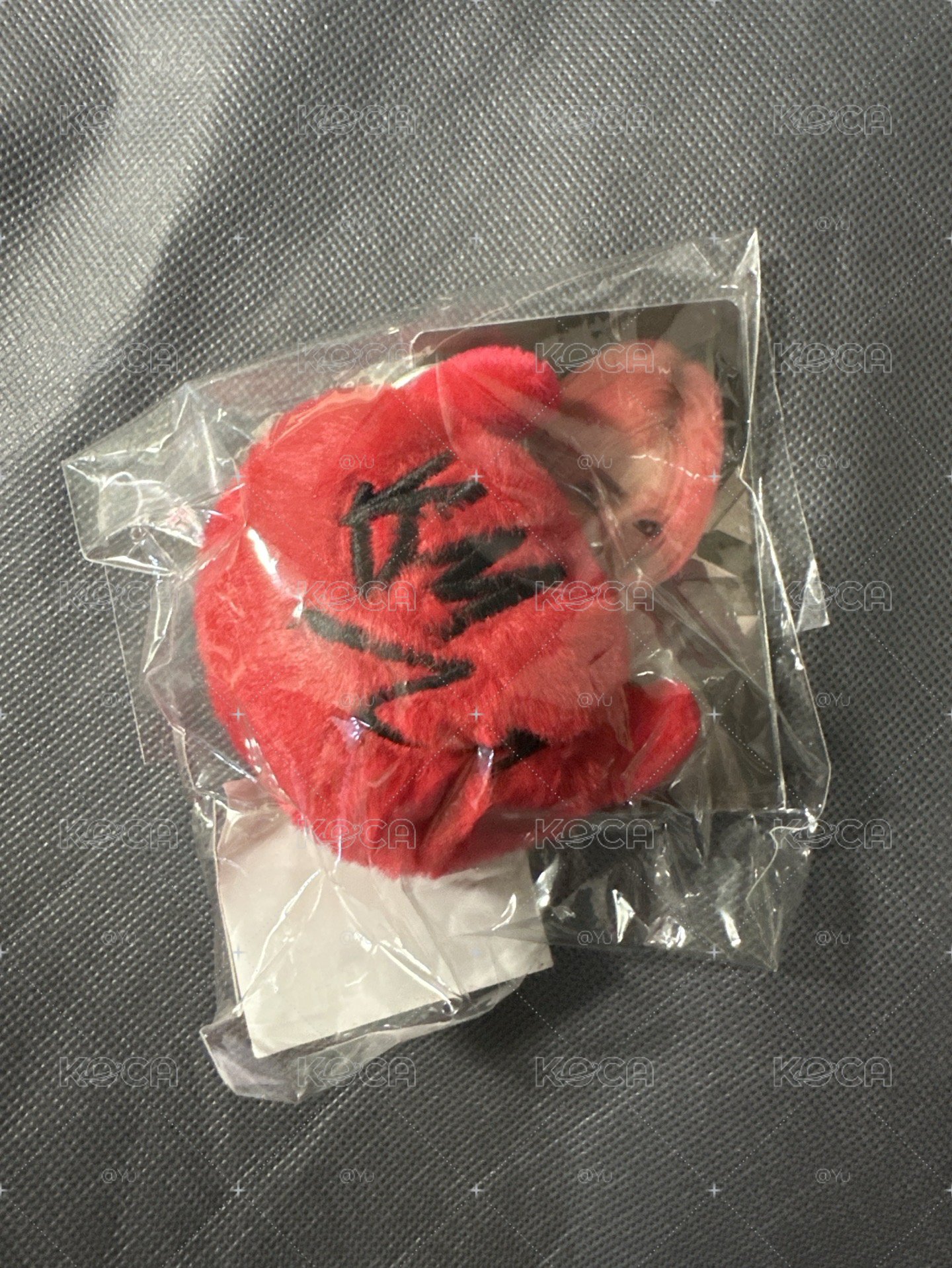 現貨 BABYMONSTER CHOOM周邊 毛絨吊飾 紅球角