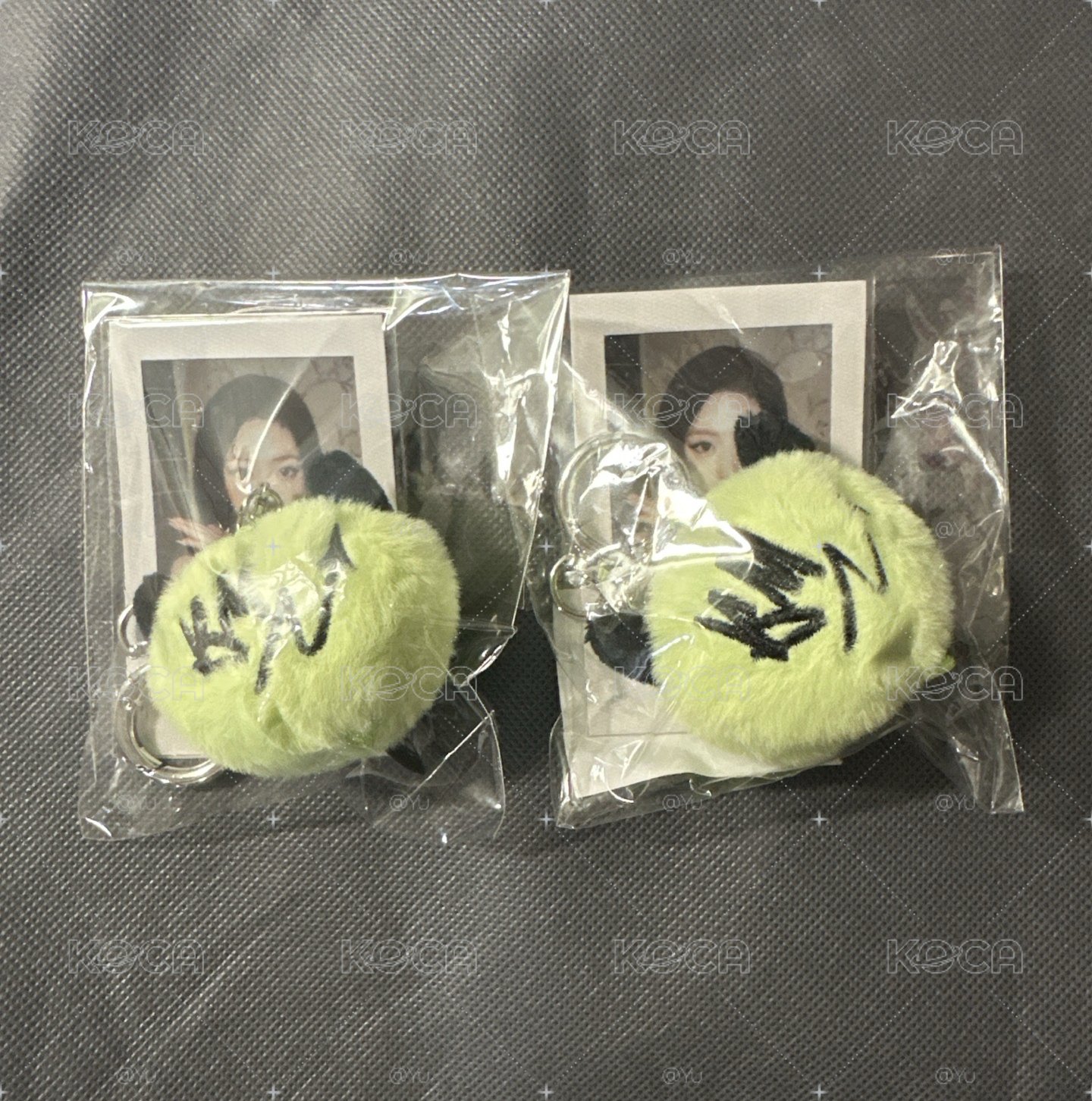 現貨 BABYMONSTER SUGAR HONEY ICE TEA毛絨吊飾 綠球賢