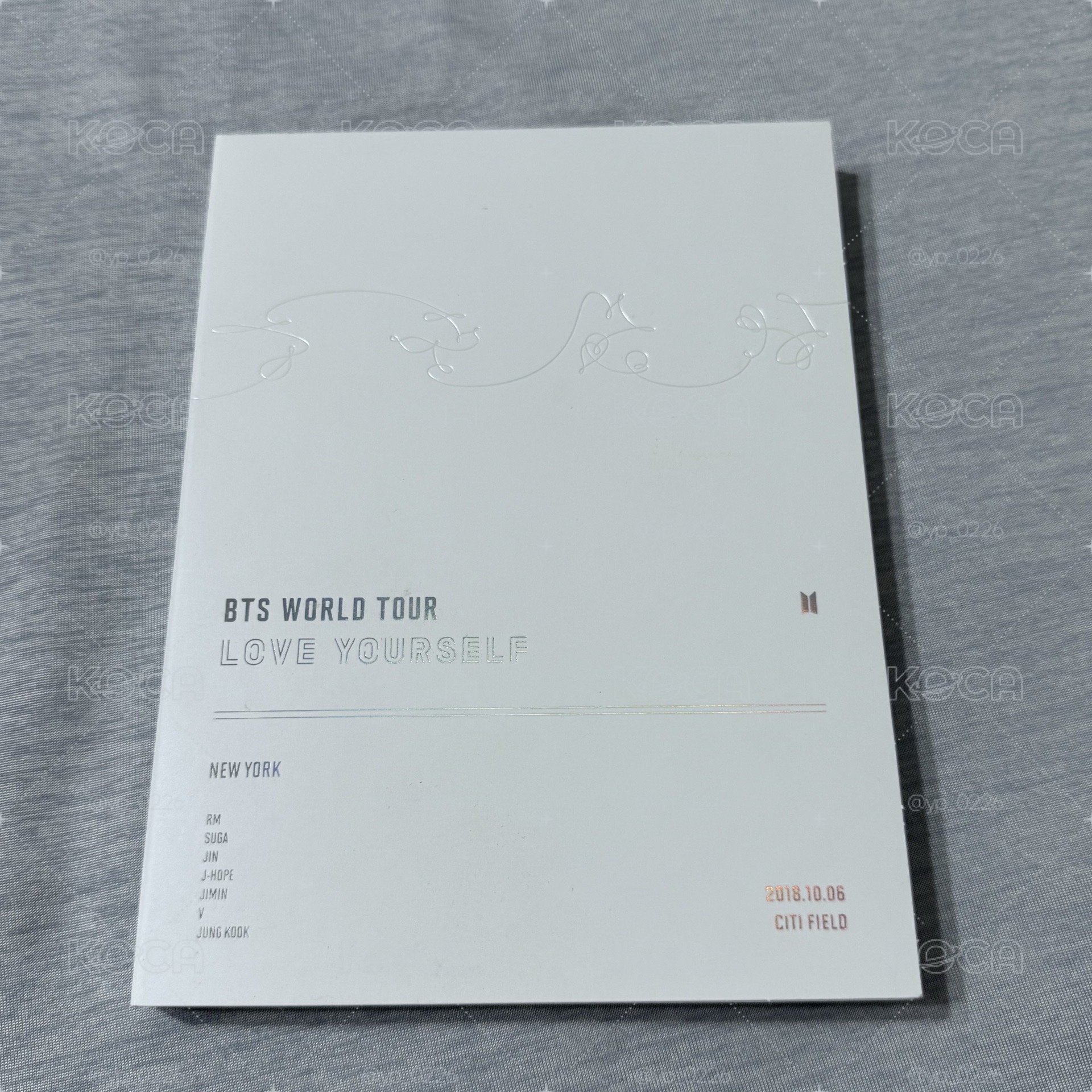 BTS LYS紐約 封面有點泛黃